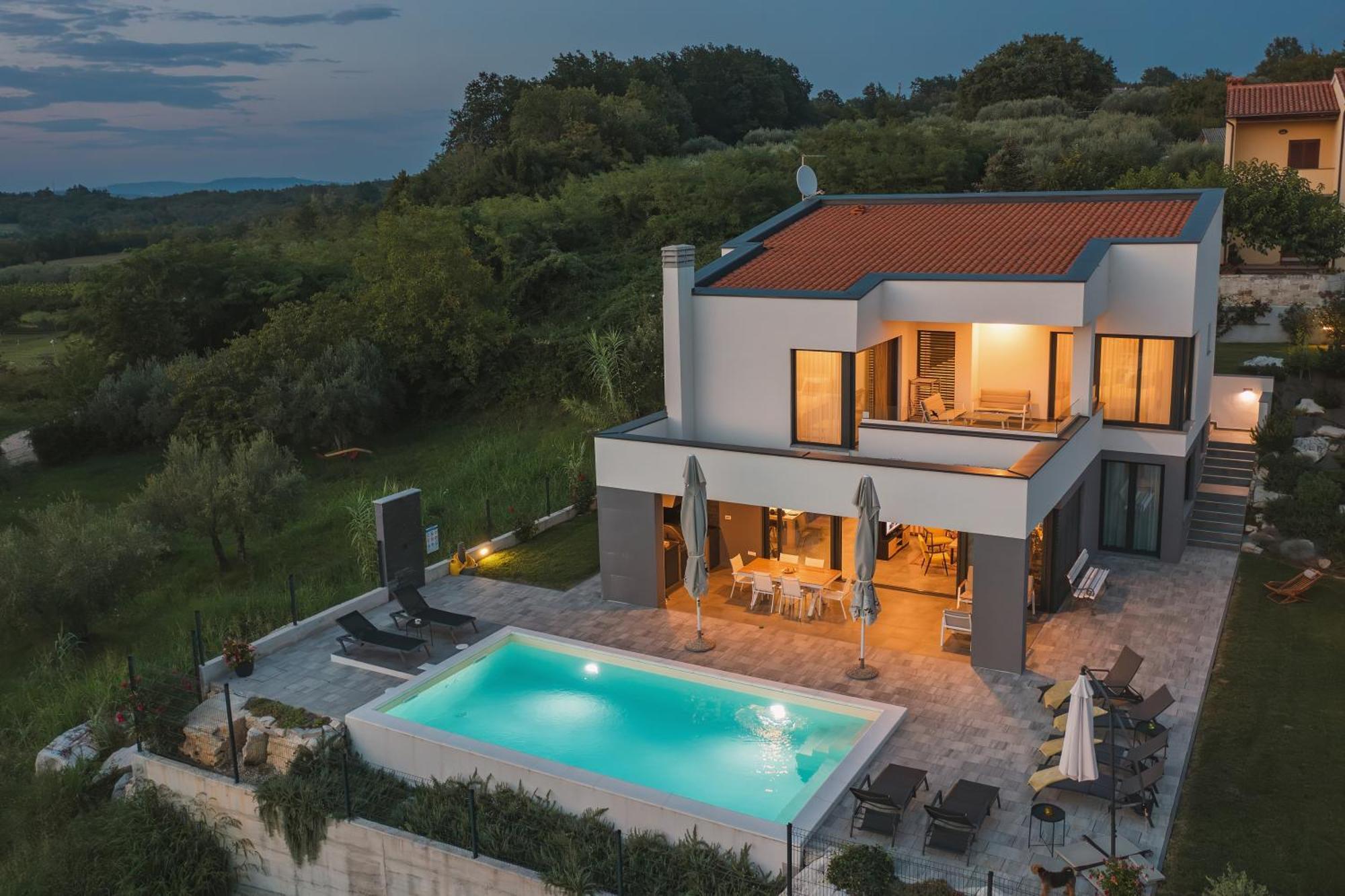 Villa Boiky - Private Pool And Amazing Sea View, Istria Materada Exterior photo